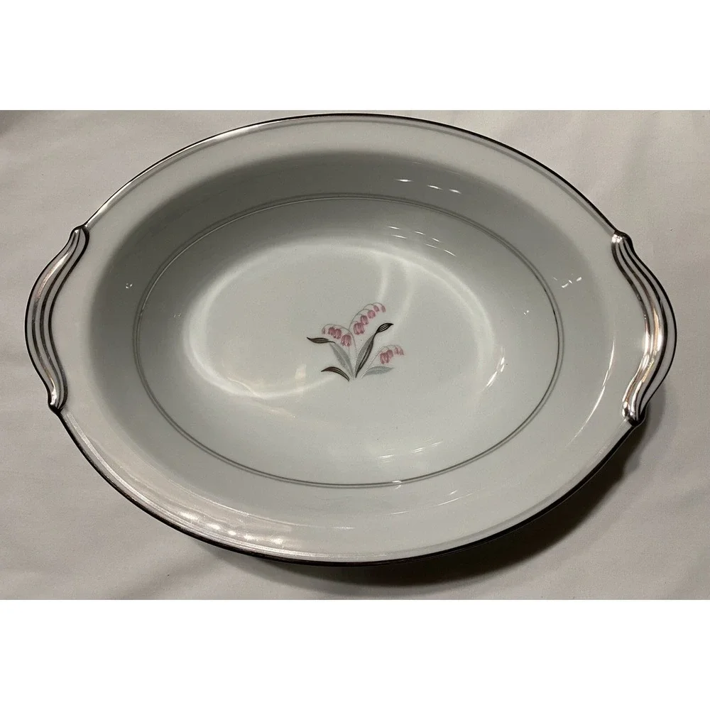 NORITAKE CHINA 5421 CREST OVAL VEGETABLE BOWL 10